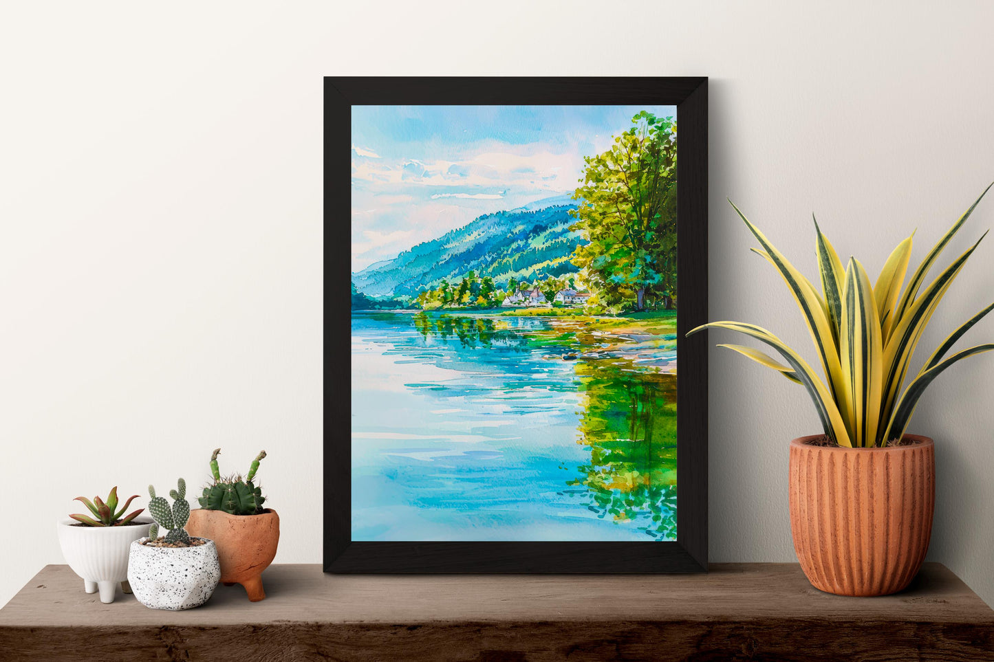 Hudson River Valley watercolor poster Wall Art Hudson River Valley Wall Hanging Home Décor Hudson River Valley Gift Art Lovers New York Ar