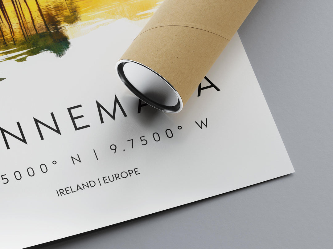 Connemara Watercolor Poster Wall Art Connemara Wall Decor Home Décor Connemara Gift Ireland Art Lover Gift, Travel Souvenir Print
