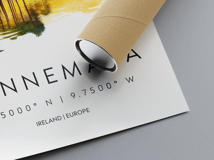 Connemara Watercolor Poster Wall Art Connemara Wall Decor Home Décor Connemara Gift Ireland Art Lover Gift, Travel Souvenir Print