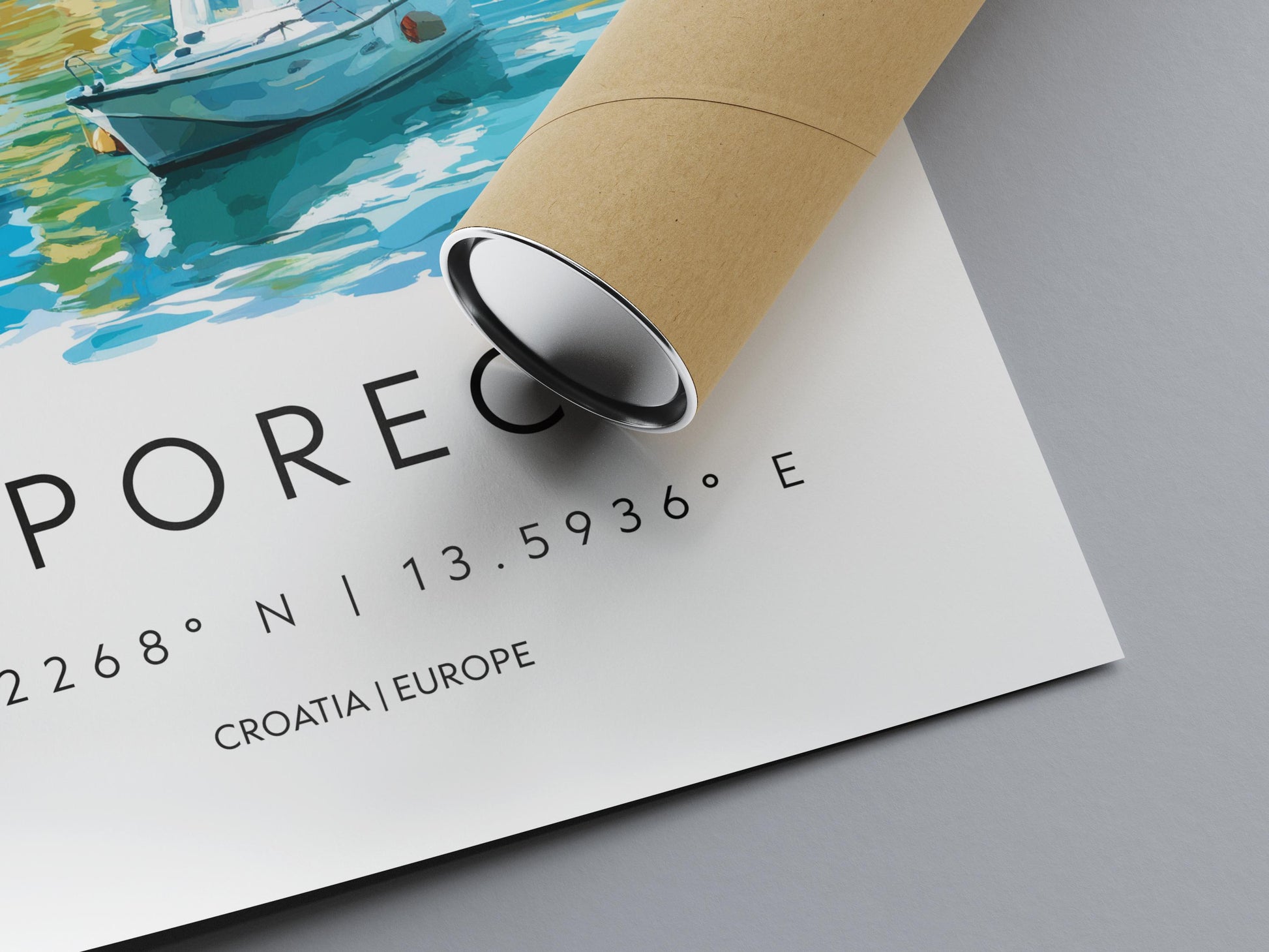 Porec Watercolor Poster Wall Art Porec Wall Decor Home Décor Porec Gift Croatia Art Lover Gift, Travel Souvenir Print