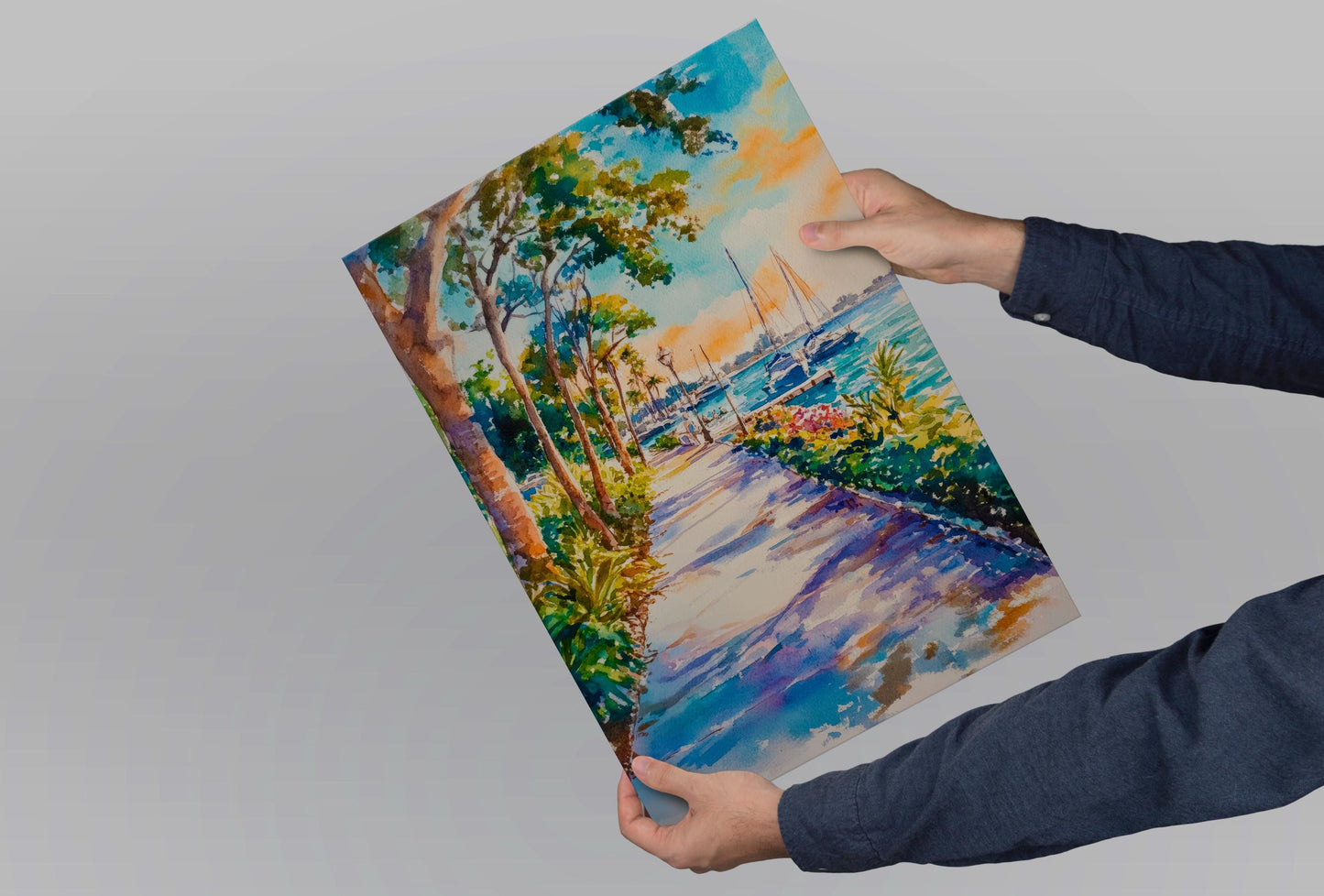 St. Petersburg Watercolor Poster Wall Art St. Petersburg Wall Hanging Home Décor St. Petersburg Gift Art Lovers United States Wall Art
