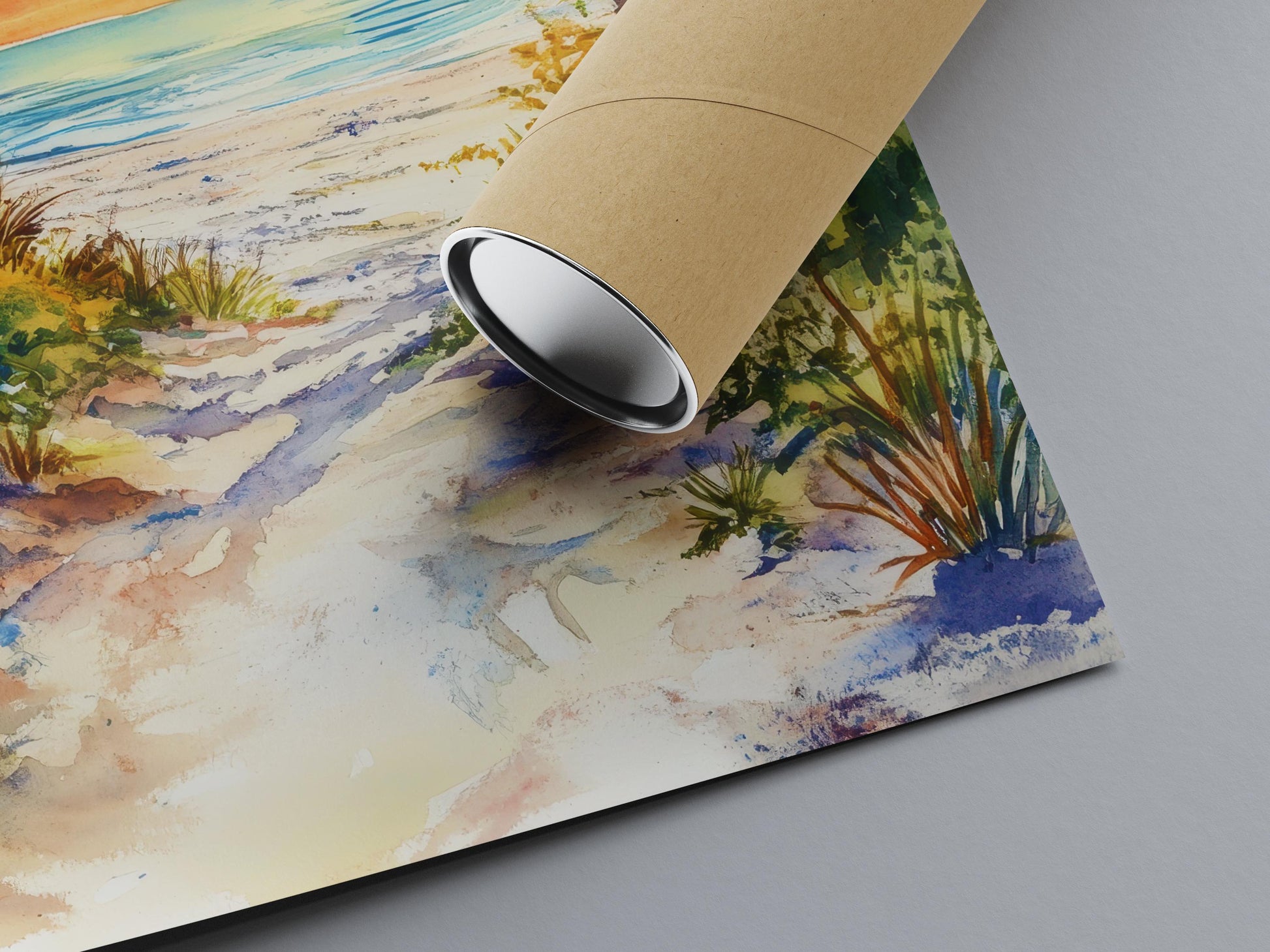 Sarasota watercolor poster Wall Art Sarasota Wall Hanging Home Décor Sarasota Gift Art Lovers United States Wall Art