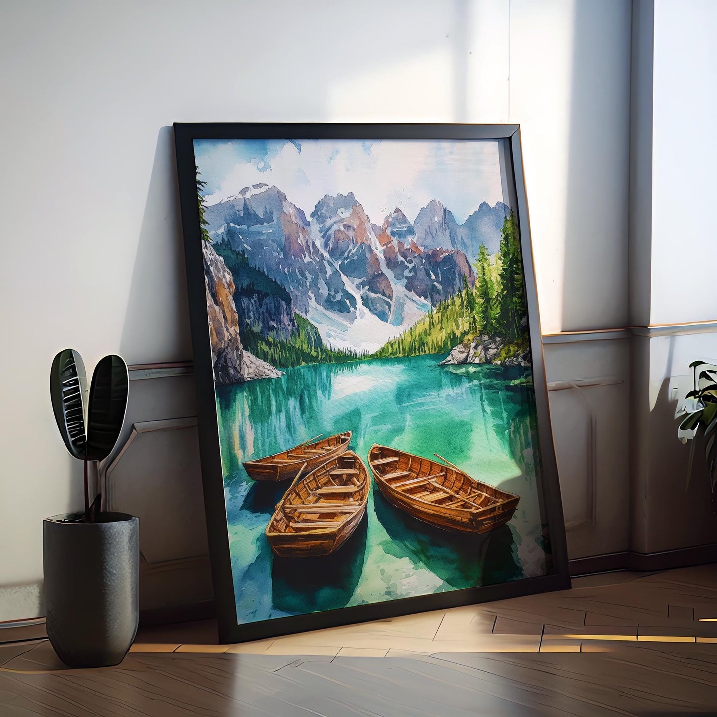 Dolomites Watercolor Poster Wall Art Dolomites Wall Hanging Home Décor Dolomites Gift Art Lovers Italy Art Lover Gift Italy Wall Art