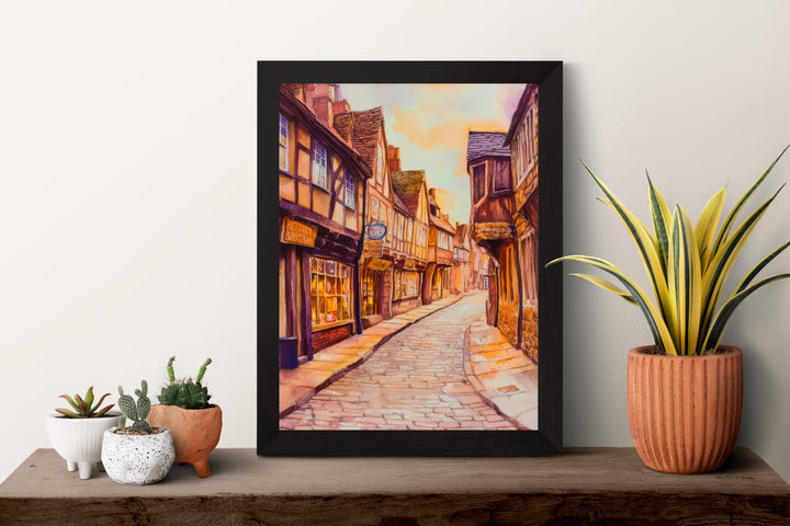 York Watercolor Poster Wall Art York Wall Hanging Home Décor York Gift Art Lovers United Kingdom Art Lover Gift United Kingdom Wall Art