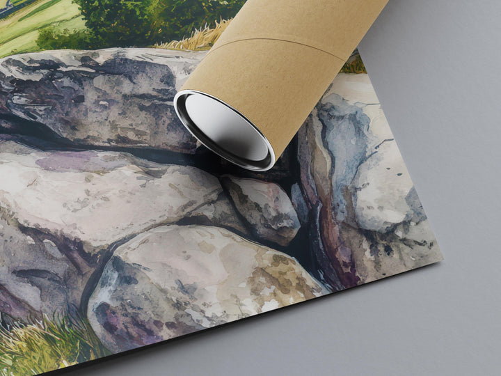 Ilkley Watercolor Poster Wall Art Ilkley Wall Hanging Home Décor Ilkley Gift Art Lovers United Kingdom Wall Art