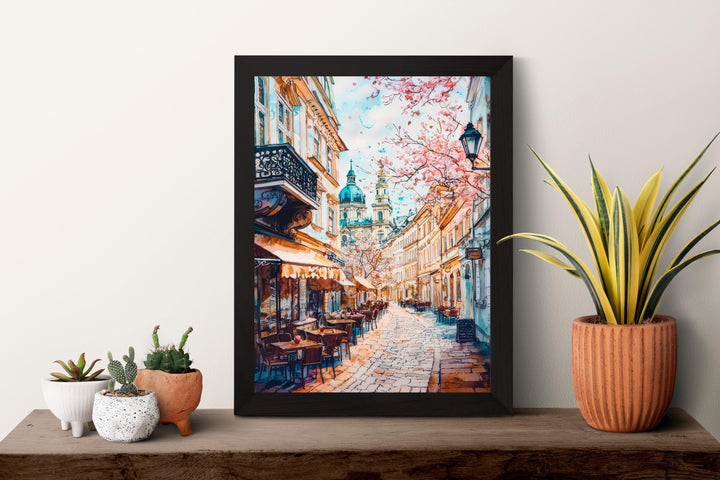 Vienna Watercolor Poster Wall Art Vienna Wall Hanging Home Décor Vienna Gift Art Lovers Austria Art Lover Gift