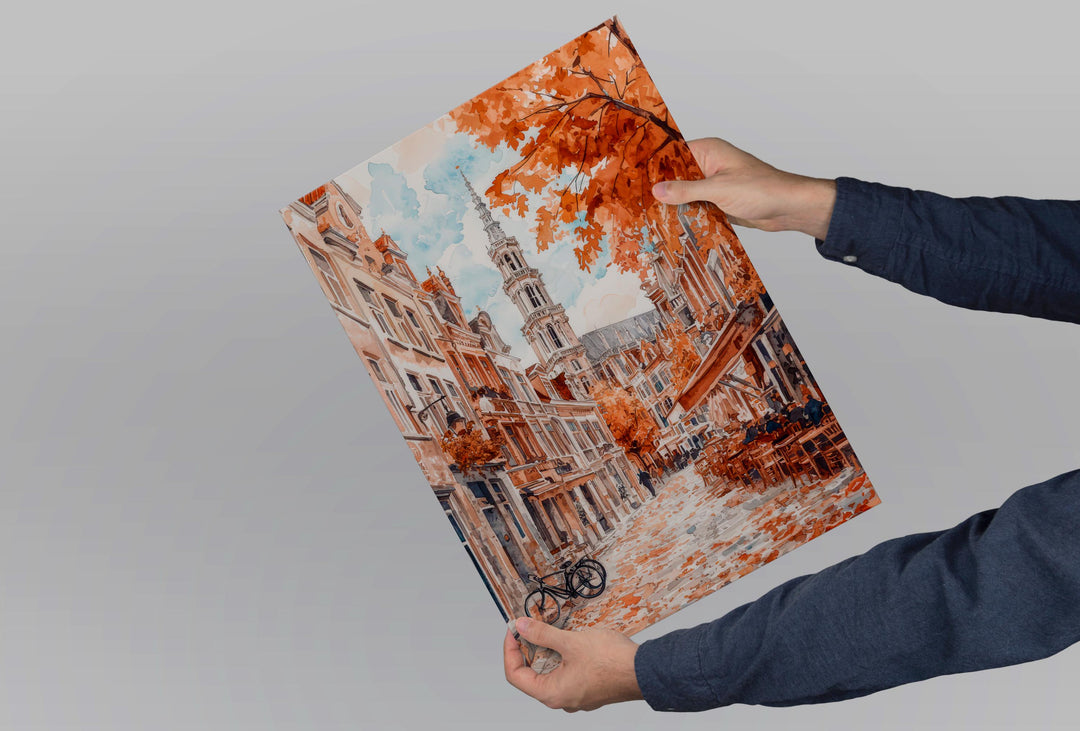 Brussels Watercolor Poster Wall Art Brussels Wall Hanging Home Décor Brussels Gift Art Lovers Belgium Wall Art