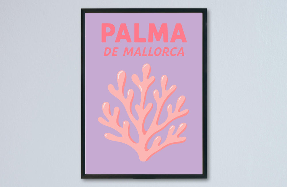 Palma de Mallorca Preppy Poster Wall Art Palma de Mallorca Wall Decor Home Décor Palma de Mallorca Gift Spain Art Lover Gift, Travel Art