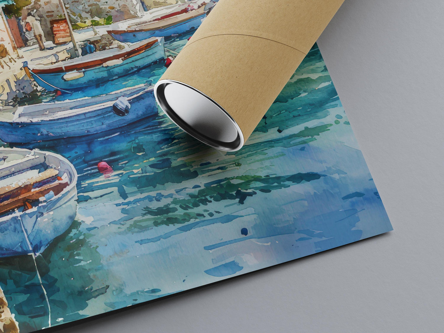 Vis Watercolor Poster Wall Art Vis Wall Hanging Home Décor Vis Gift Art Lovers Croatia Wall Art