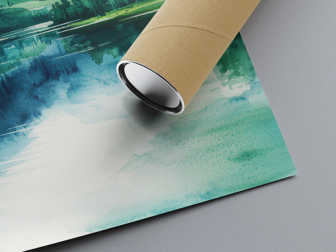 Wicklow Mountains Watercolor Poster Wall Art Wicklow Mountains Wall Hanging Home Décor Wicklow Mountains Gift Art Lovers Ireland Wall Art