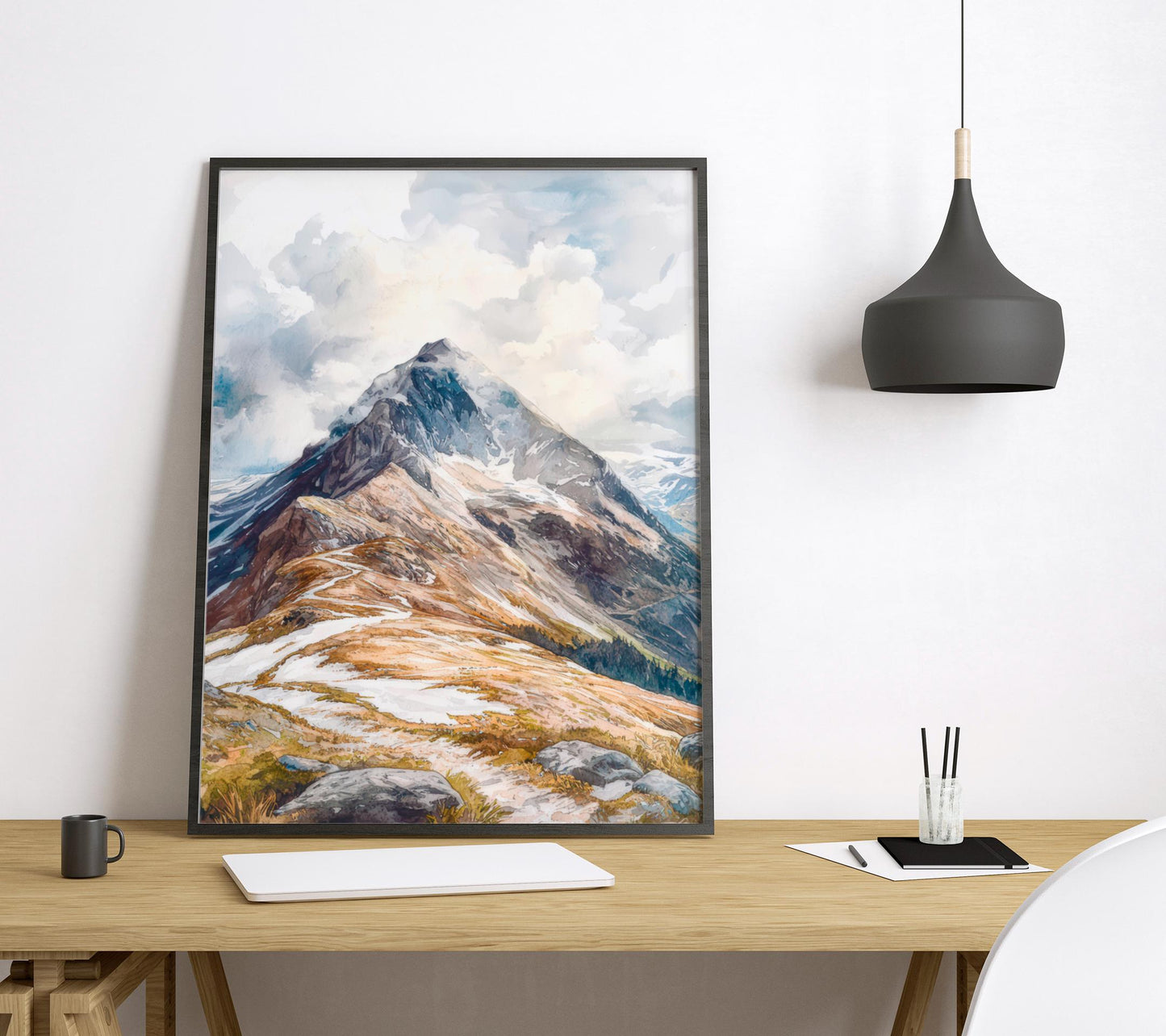 Ben Nevis watercolor poster Wall Art Ben Nevis Wall Hanging Home Décor Ben Nevis Gift Art Lovers Scotland Art Lover Gift Scotland wall art