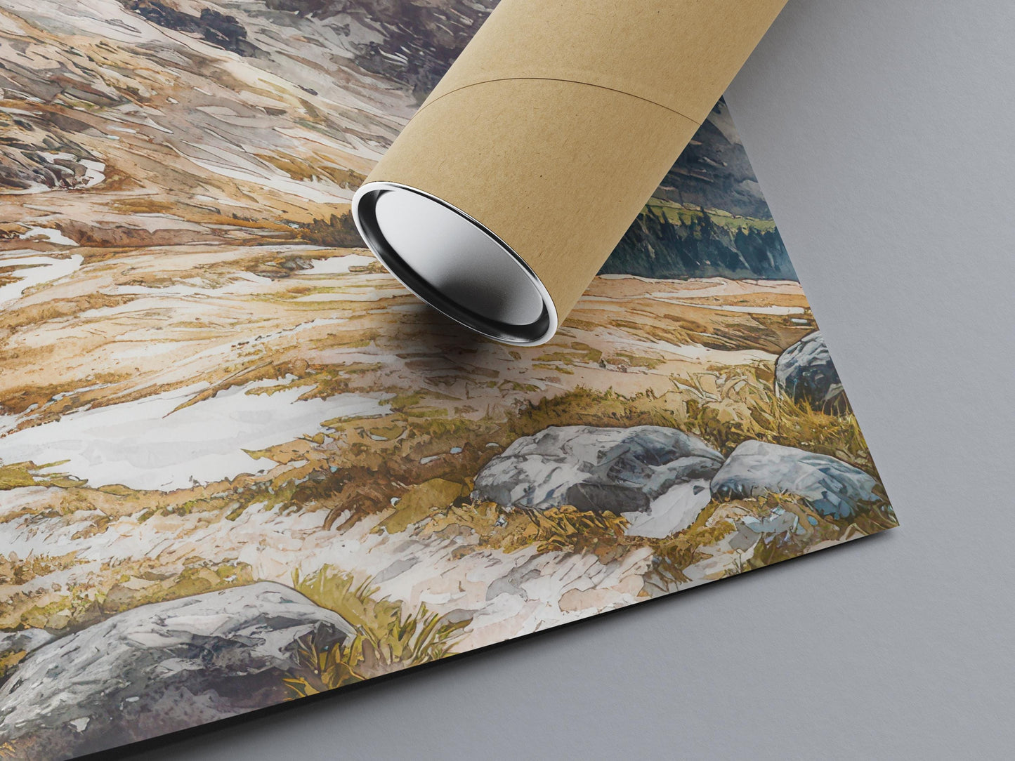 Ben Nevis watercolor poster Wall Art Ben Nevis Wall Hanging Home Décor Ben Nevis Gift Art Lovers Scotland Art Lover Gift Scotland wall art