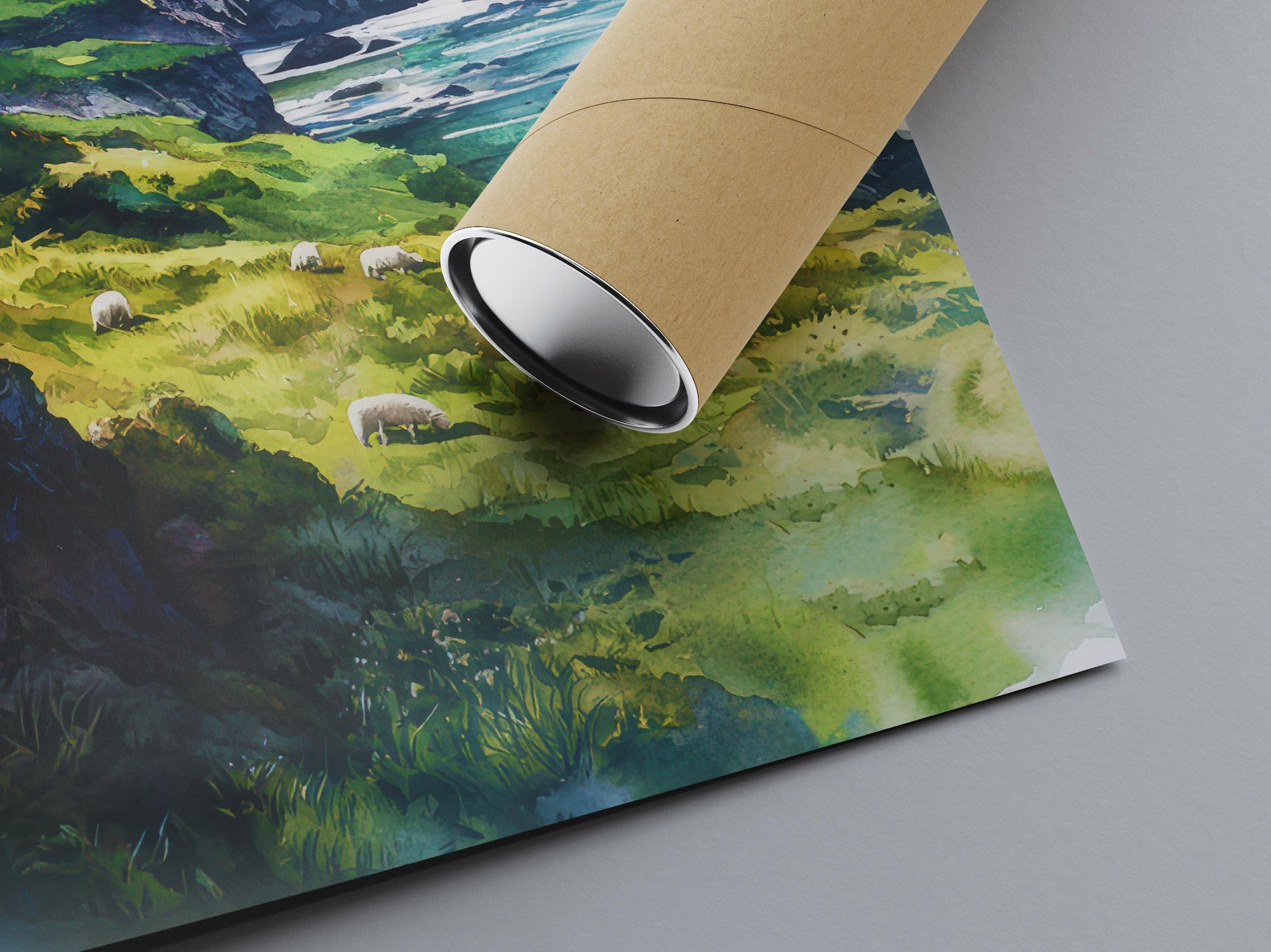 Isle of Skye watercolor poster Wall Art Isle of Skye Wall Hanging Home Décor Isle of Skye Gift Art Lovers Scotland Art Lover Gift Scotland