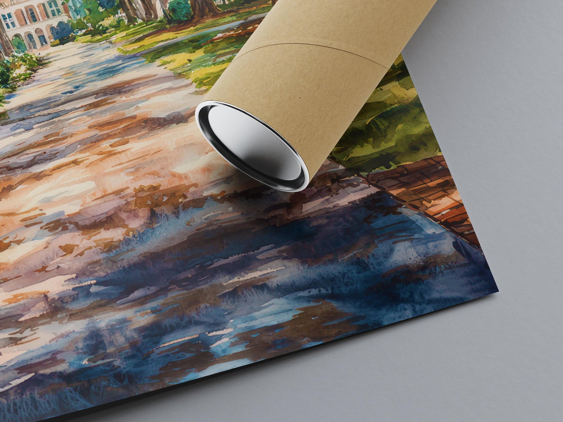 Savannah watercolor poster Wall Art Savannah Wall Hanging Home Décor Savannah Gift Art Lovers Georgia Art Lover Gift Georgia wall art