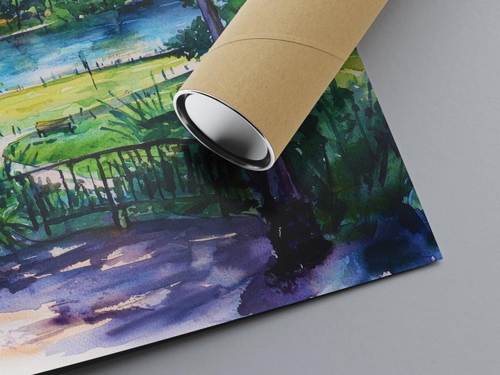 Central Park watercolor poster Wall Art Central Park Wall Hanging Home Décor Central Park Gift Art Lovers New York Art Lover Gift New York
