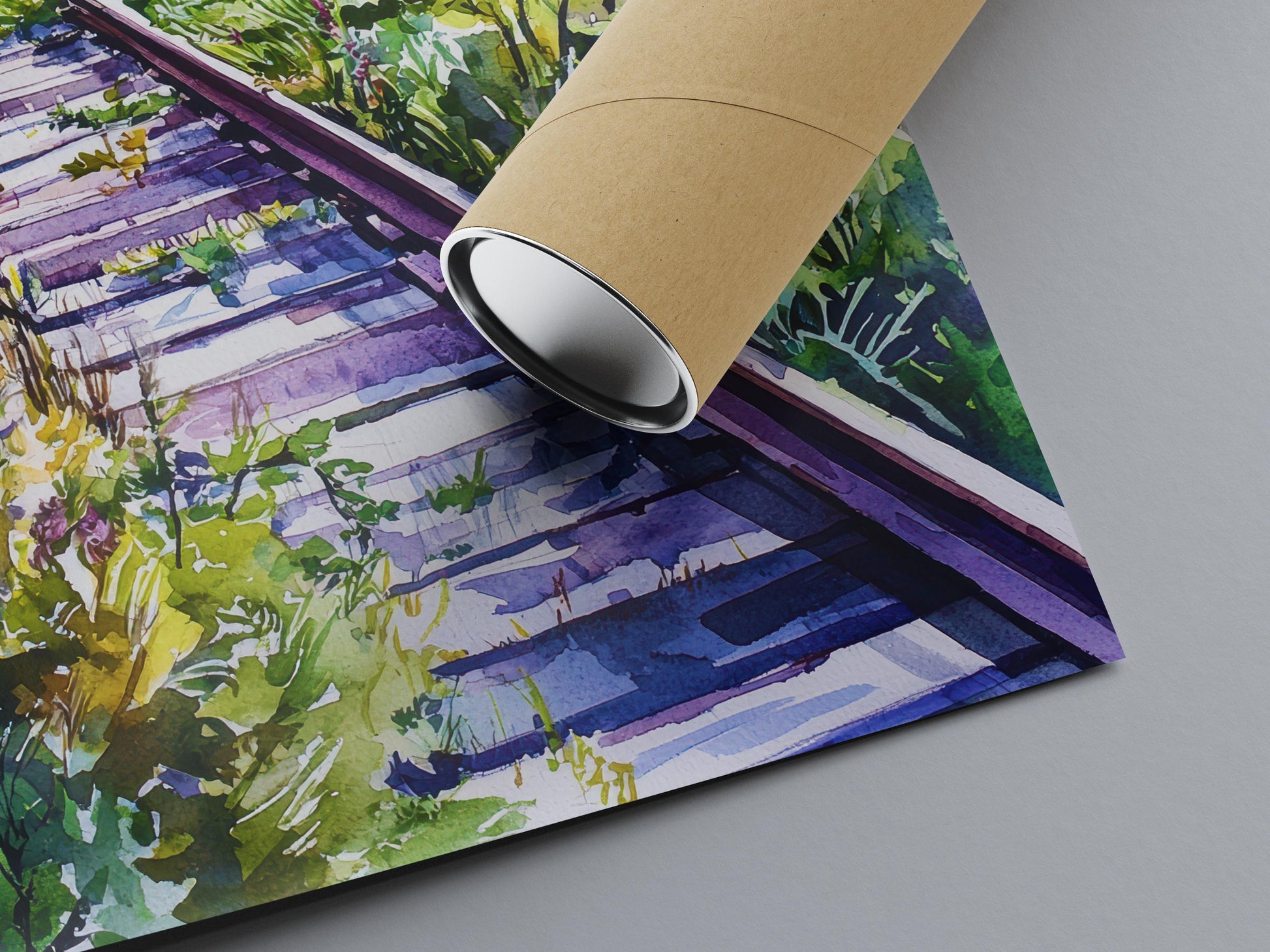 The High Line watercolor poster Wall Art The High Line Wall Hanging Home Décor The High Line Gift Art Lovers New York Art Lover Gift