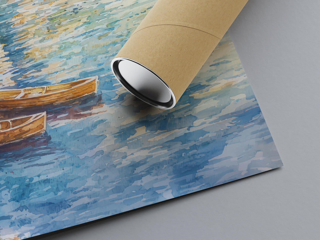 Ioannina Watercolor Poster Wall Art Ioannina Wall Hanging Home Décor Ioannina Gift Art Lovers Greece Wall Art