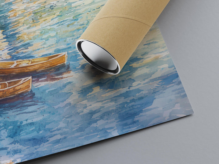 Ioannina Watercolor Poster Wall Art Ioannina Wall Hanging Home Décor Ioannina Gift Art Lovers Greece Wall Art