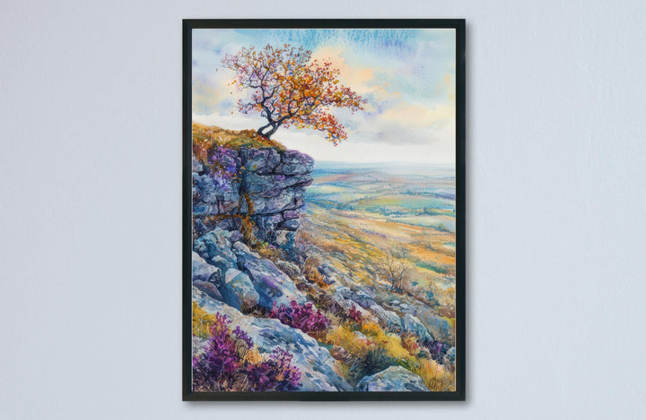 Peak District Watercolor Poster Wall Art Peak District Wall Hanging Home Décor Peak District Gift Art Lovers United Kingdom Wall Art