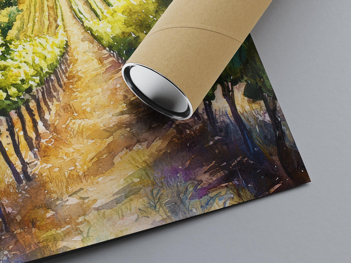 Yarra Valley Watercolor Poster Wall Art Yarra Valley Wall Hanging Home Décor Yarra Valley Gift Art Lovers Australia Art Lover Gift