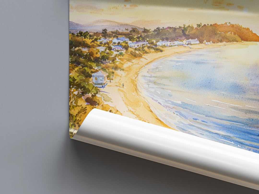 Mornington Peninsula watercolor poster Wall Art Mornington Peninsula Wall Hanging Home Décor Mornington Peninsula Gift Art Lovers Australia