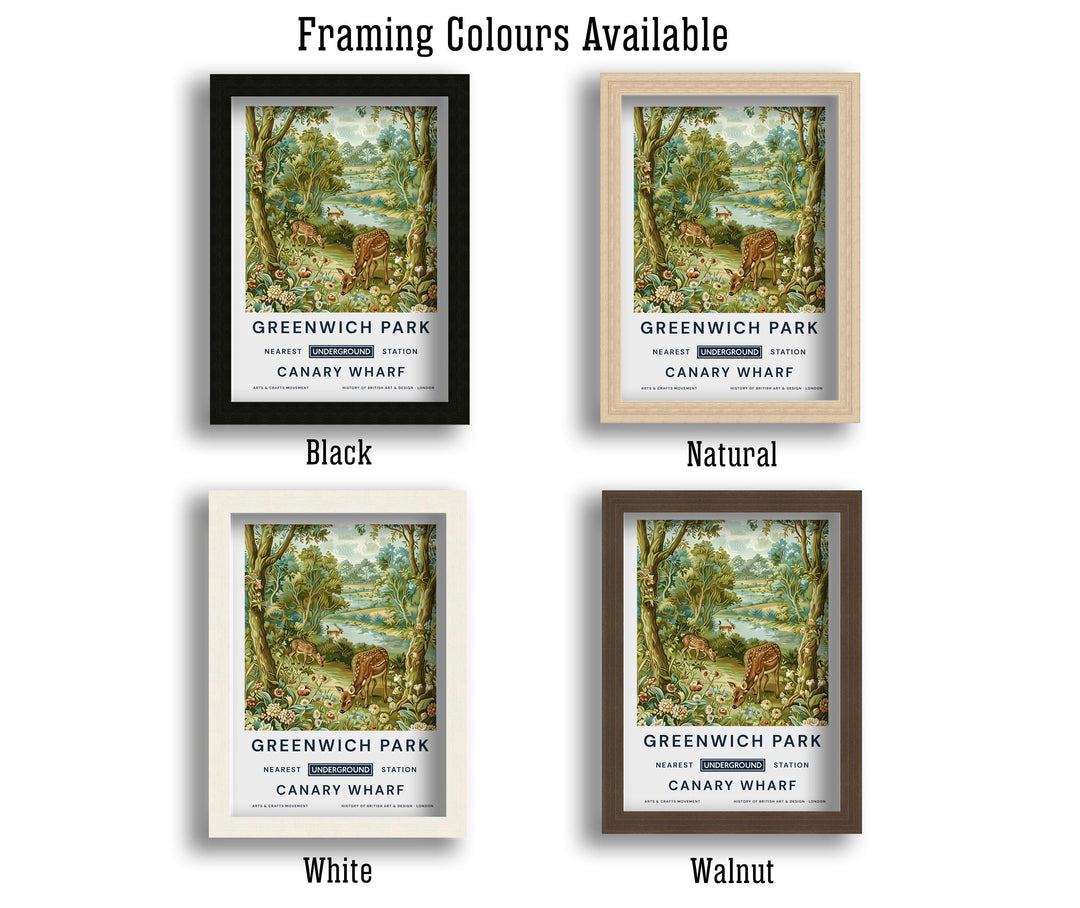 William Morris Greenwich Park Poster Vintage Botanical Wall Art Classic Nature Print Elegant Garden Decor Timeless Artwork for Home