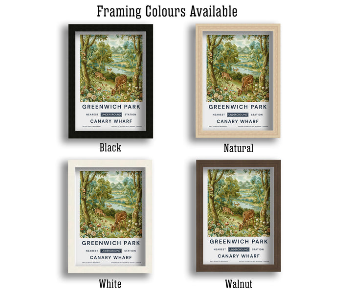 William Morris Greenwich Park Poster Vintage Botanical Wall Art Classic Nature Print Elegant Garden Decor Timeless Artwork for Home