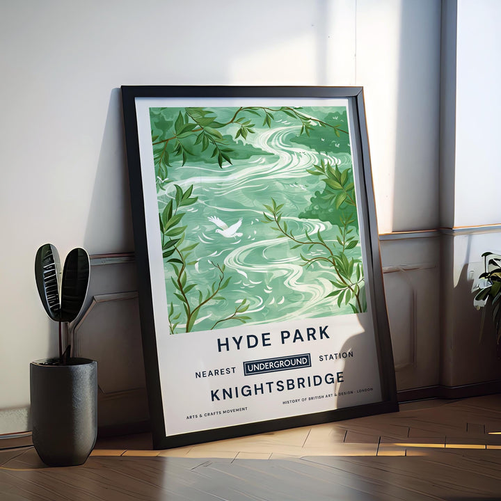 William Morris Hyde Park Poster Vintage Botanical Wall Art Classic Nature Print Elegant Garden Decor Timeless Artwork for Home