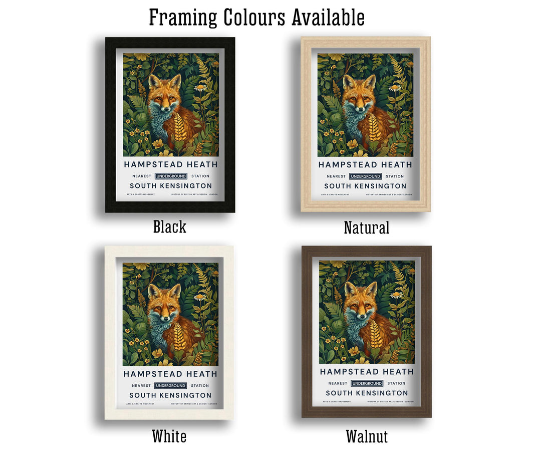 William Morris Hampstead Heath Poster Vintage Landscape Wall Art Classic Nature Print Rustic Countryside Decor Timeless Artwork for Home