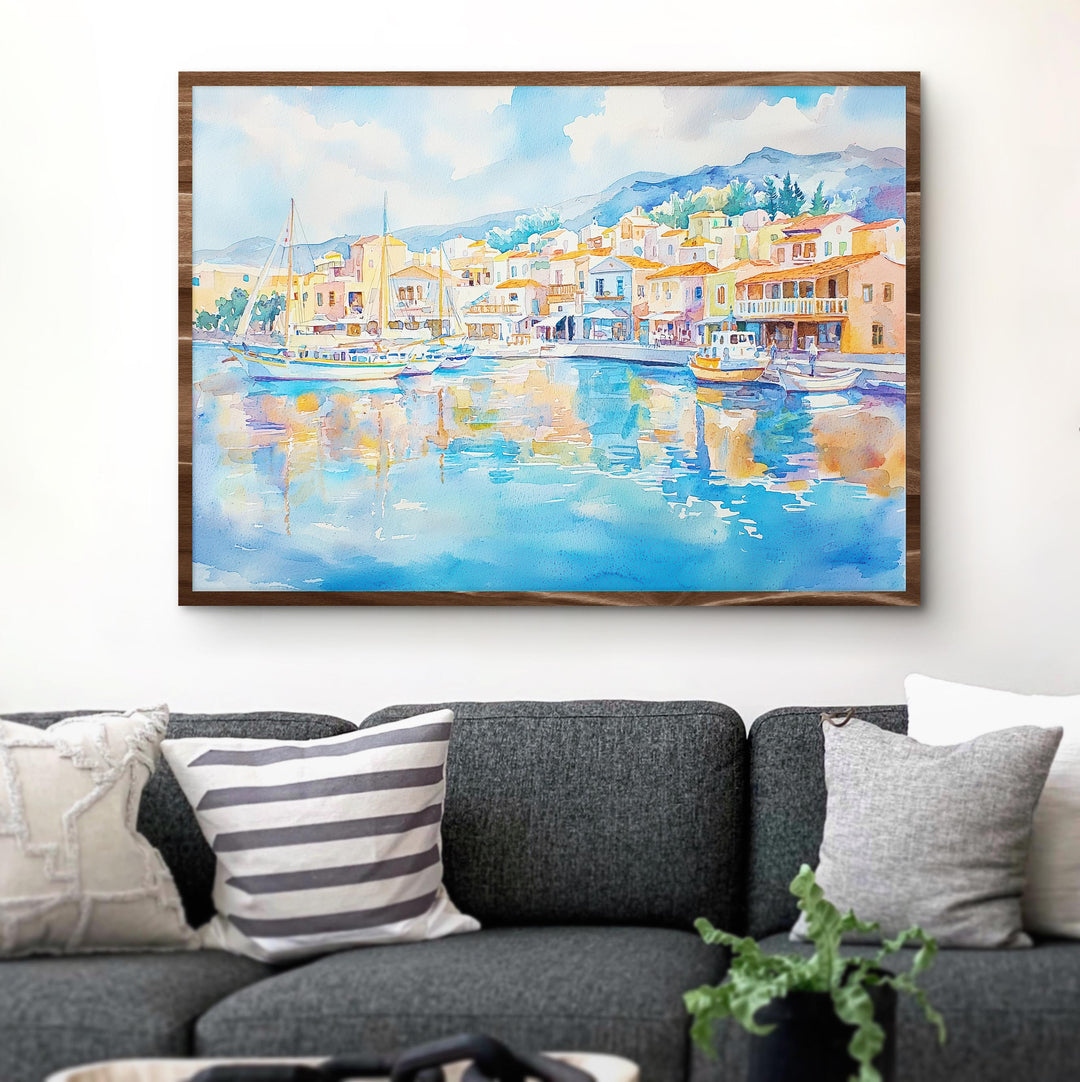 Athens watercolor poster Wall Art Athens Wall Hanging Home Décor Athens Gift Art Lovers Greece Wall Art