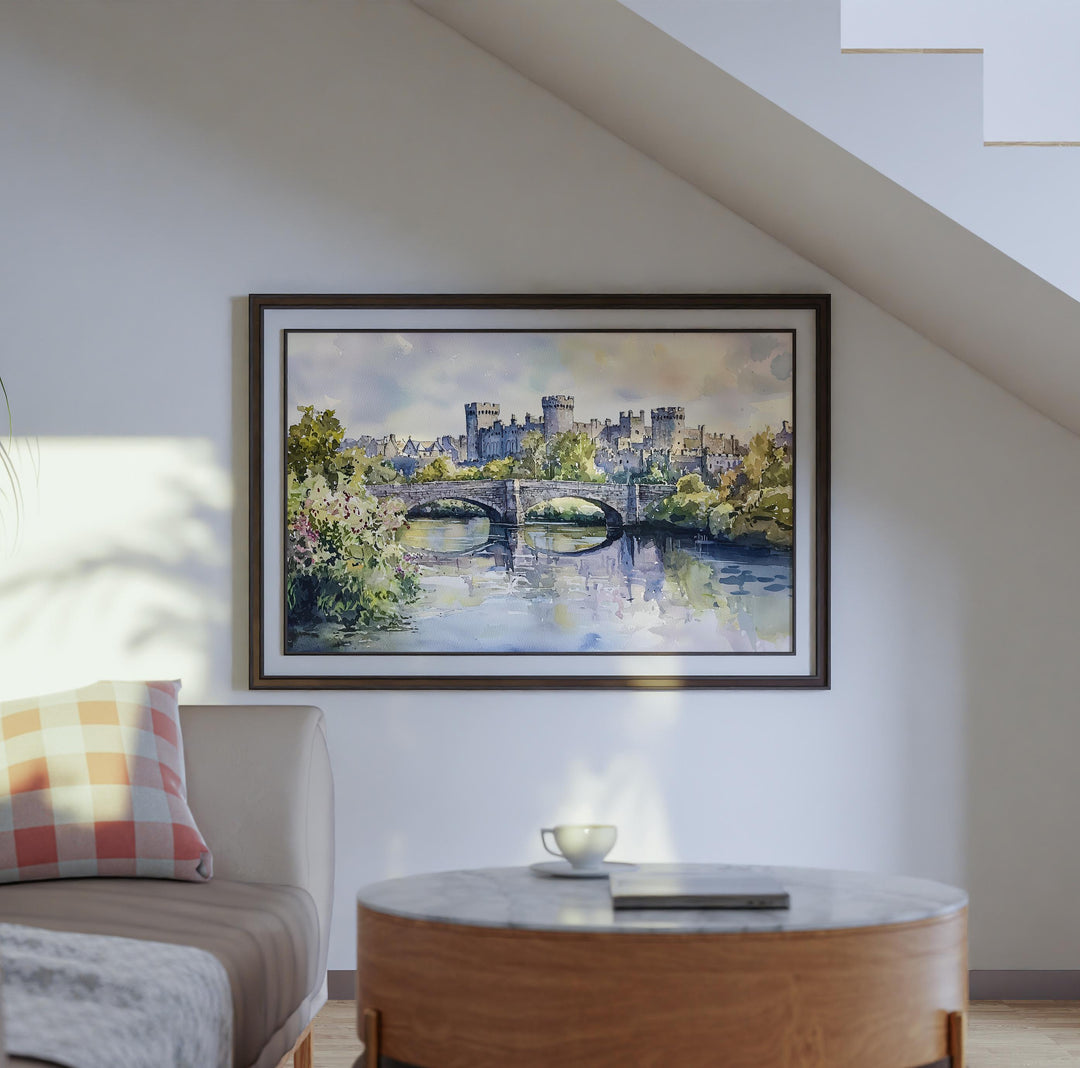 Kilkenny watercolor poster Wall Art Kilkenny Wall Hanging Home Décor Kilkenny Gift Art Lovers Ireland Wall Art