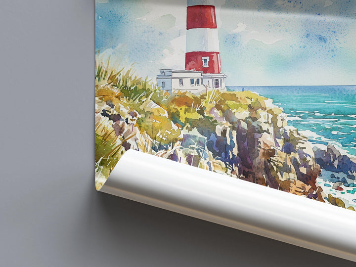 Portland watercolor poster Wall Art Portland Wall Hanging Home Décor Portland Gift Art Lovers Maine Wall Art