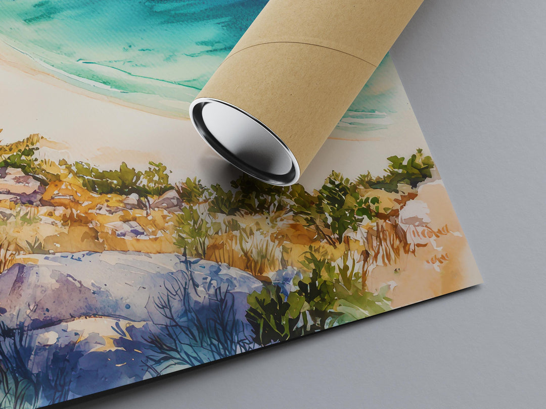 Tasmania Watercolor Poster Wall Art Australia Wall Hanging Home Décor Tasmania Gift Art Lovers Australia Art Lover Gift