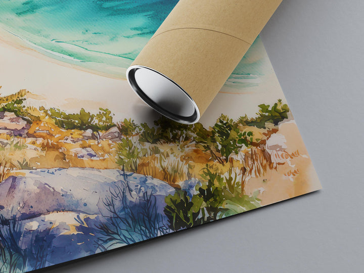 Tasmania Watercolor Poster Wall Art Australia Wall Hanging Home Décor Tasmania Gift Art Lovers Australia Art Lover Gift