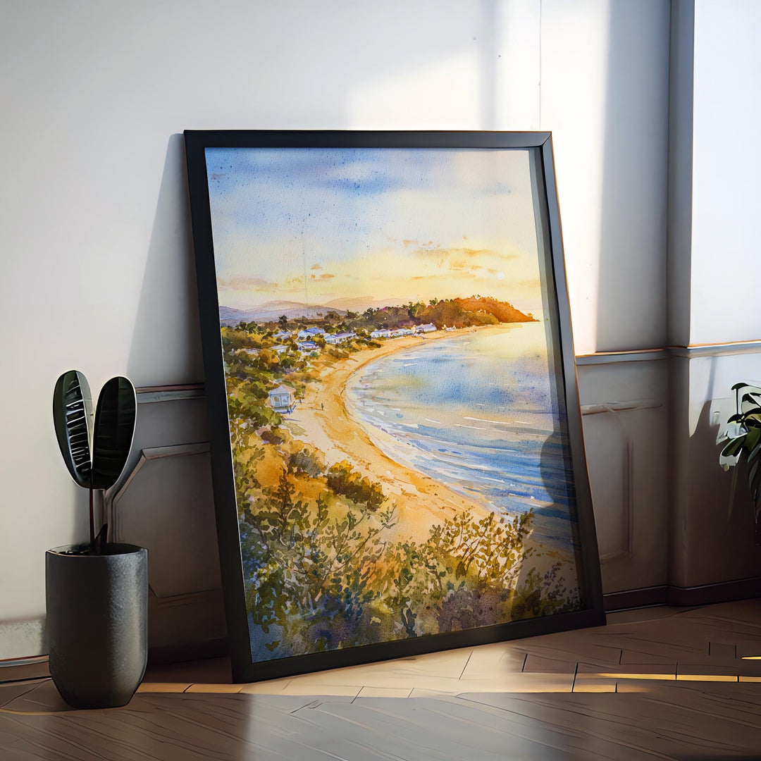 Mornington Peninsula watercolor poster Wall Art Mornington Peninsula Wall Hanging Home Décor Mornington Peninsula Gift Art Lovers Australia