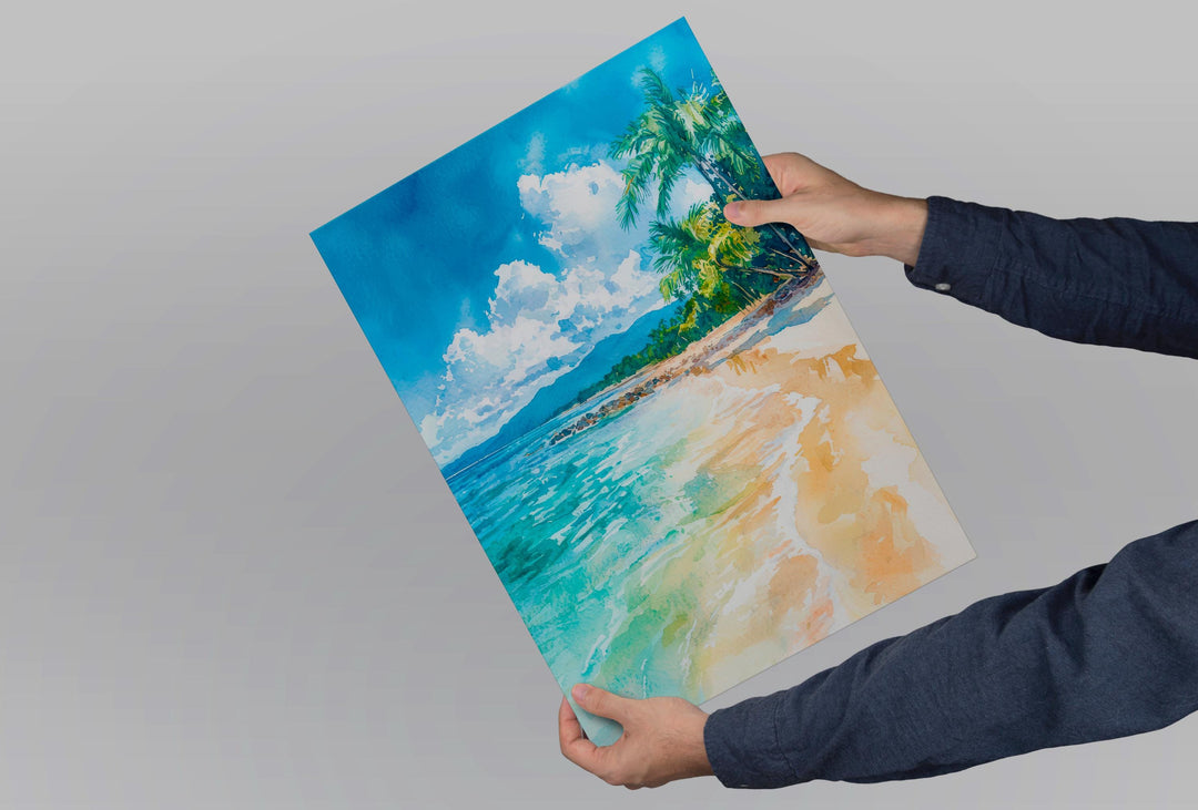 Port Douglas watercolor poster Wall Art Port Douglas Wall Hanging Home Décor Port Douglas Gift Art Lovers Australia Art Lover Gift