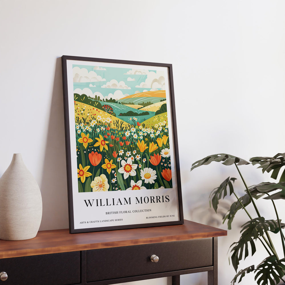 William Morris Flowers Poster Vintage Botanical Wall Art Classic Floral Print Timeless Nature Decor Elegant Garden Artwork for Home
