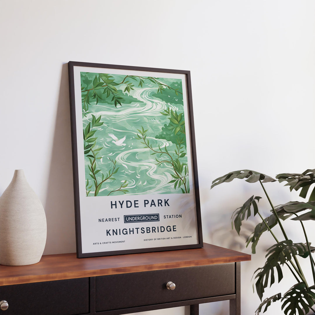 William Morris Hyde Park Poster Vintage Botanical Wall Art Classic Nature Print Elegant Garden Decor Timeless Artwork for Home