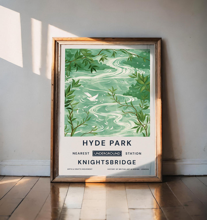 William Morris Hyde Park Poster Vintage Botanical Wall Art Classic Nature Print Elegant Garden Decor Timeless Artwork for Home